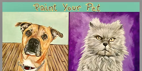 Paint and Sip: Paint Your Pet