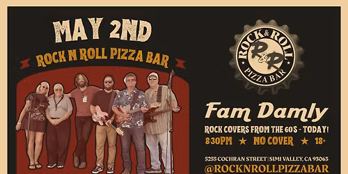 Fam Damly, live at Rock N Roll Pizza Bar Simi Valley