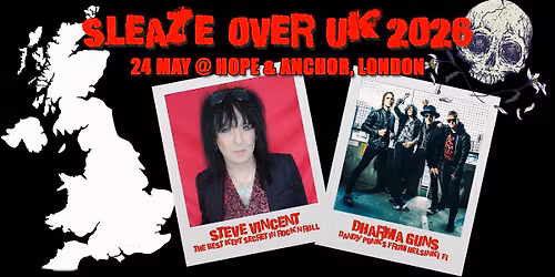 Dharma Guns (FI) & Steve Vincent (with guests, Electrics) at The Hope & Anchor, Islington