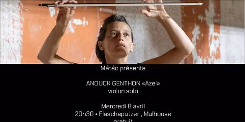 ANOUCK GENTHON "a\u1e93\u01ddl" \u2022 Flaschaputzer sessions \u2022 Festival Irrlicht 