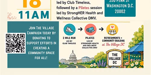 StrongHER Pavement + Pilates: Free 2 Mile Run + Pilates Wellness Day Party