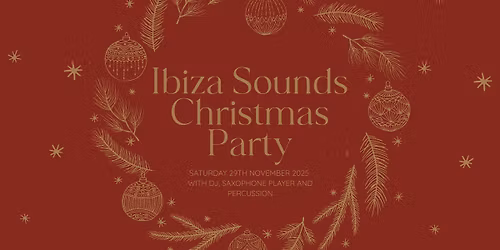 Ibiza Sounds Christmas Party Nights \ud83e\udd42\ud83c\udfb6