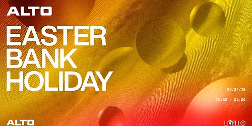 ALTO Easter Bank Holiday | 05.04.26 | ABOVE Newcastle