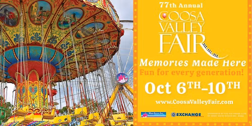 2026 Coosa Valley Fair | Fall's Finest Festival