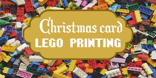 Christmas Card Lego printing