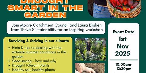Get Moore Drought Smart in the Garden
