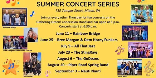 2026 Summer Concert Series