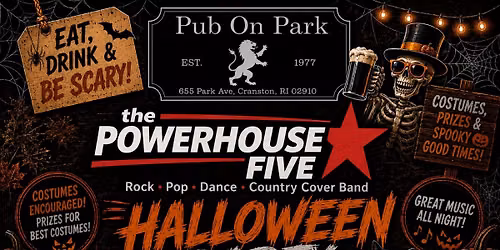 The Powerhouse Five Halloween Party at Pub on Park