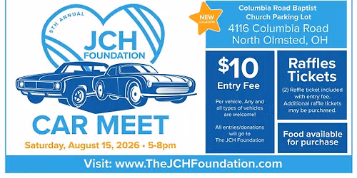 5th Annual JCH Foundation Car Meet