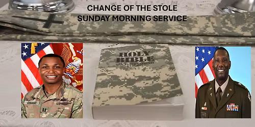 Sunday Morning Service - Change of the Stole Sunday- 2nd Advent Sunday