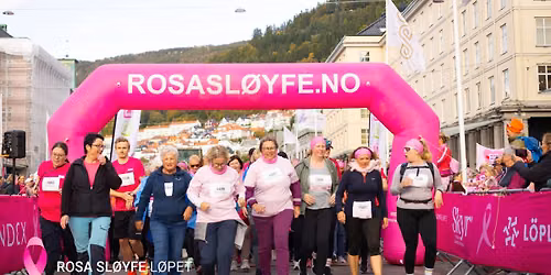 Rosa sl\u00f8yfe-l\u00f8pet Bergen 2026