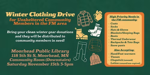 Winter Clothing Drive