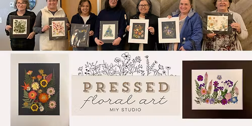 Pressed Floral Art