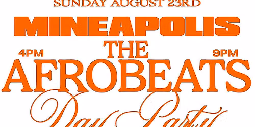 THE AFROBEATS DAY PARTY x BOMJA - MINNEAPOLIS,MN