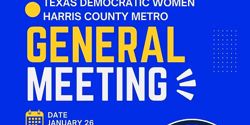 TDW Harris Metro January Meeting - Board Elections