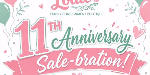 Lollie's 11th Year Sale-bration