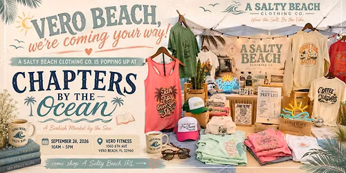Chapters by the Ocean \ud83c\udf0a\ud83d\udcd6\ud83e\ude75| Shop A Salty Beach in Vero Beach