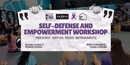 Self-Defense & Empowerment Workshop