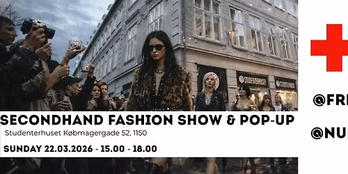Second hand fashion show - Red Cross Hovedstaden x Studenterhuset
