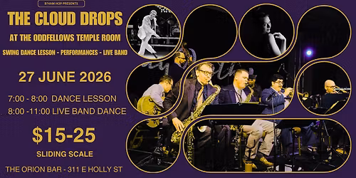 The Cloud Drops Big Band at the Oddfellows Temple Room