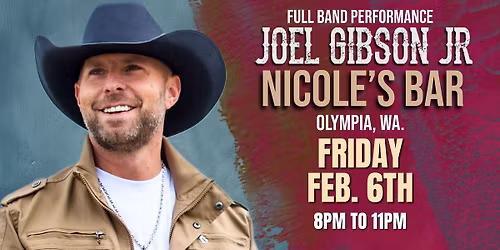 Joel Gibson Jr. @ Nicole's Bar (Full Band)