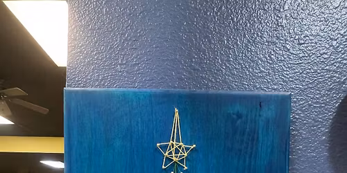 12 Days of Christmas Craft - String Art Christmas Tree