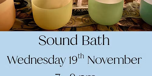 Scorpio New Moon Sound Bath