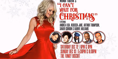 Mindi Abair's "I Can't Wait For Christmas" Featuring Andr\u00e9a Lisa, Rebecca Jade, Arthur Thompson