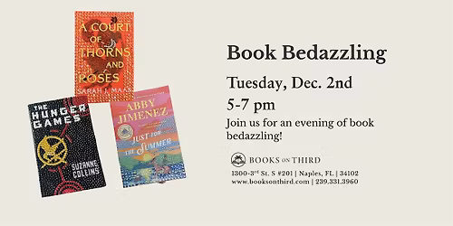 Book Bedazzling Party