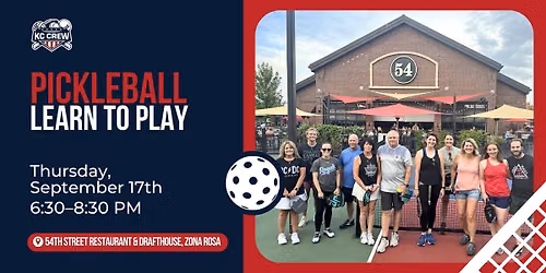 Pickleball Learn to Play Social