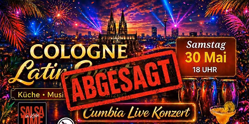 Party Time in K\u00f6ln - Cumbia Live Konzert - Samstag 30 Mai