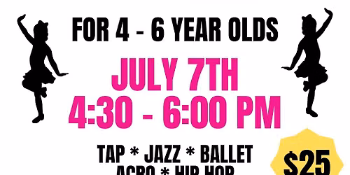 CSDS Competition Team Auditions for 4-6 Year Olds