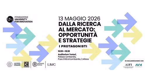 DALLA RICERCA AL MERCATO: OPPORTUNITA' E STRATEGIE  - I PROTAGONISTI