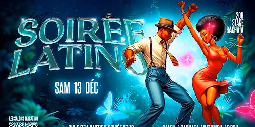 Soirée latino SBKr - Volx - Les Salons d'Agatino
