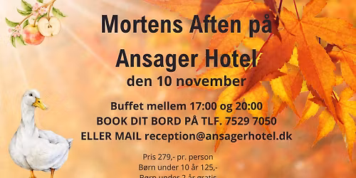 MORTENS AFTEN P\u00c5 ANSAGER HOTEL