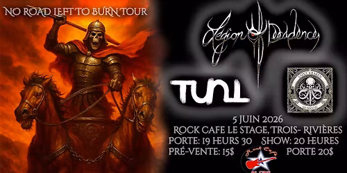 Legion Of Decadence \/ TUNT \/ Saint Kraken