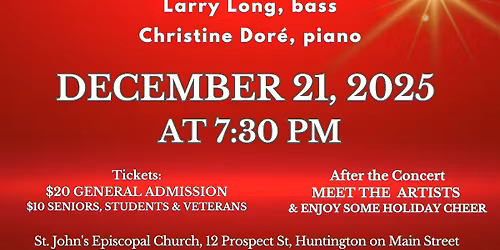 SING NO\u00cbL! A Concert of Songs, Carols & Stories