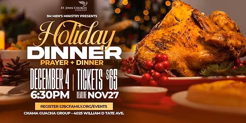 3M Men's Holiday Dinner
