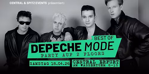 DEZ06 DEPECHE MODE Party - Central Erfurt