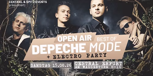 AUG15 DEPECHE MODE Party - Central Erfurt