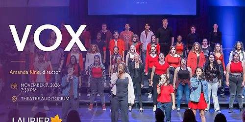 Laurier VOX Concert