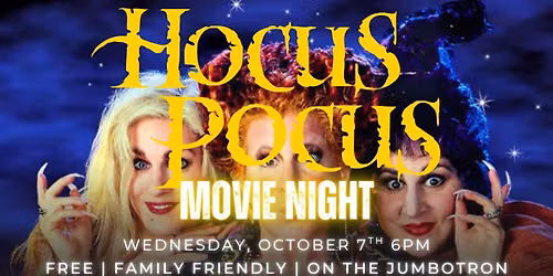 Hocus Pocus Movie Night