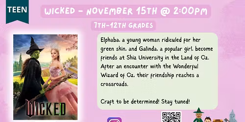 Teen Movie and Crafts