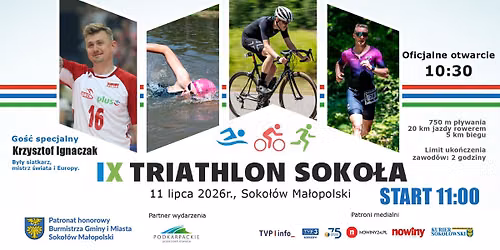 🏊‍♂️🚴‍♂️🏃‍♂️ IX TRIATHLON SOKOŁA 🏊‍♂️🚴‍♂️🏃‍♂️ — Triathlon Sokoła