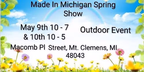 Mount Clemens - Made In Michigan Show Evey Parker\u2019s Out Of This World Confections and RP Creatives 