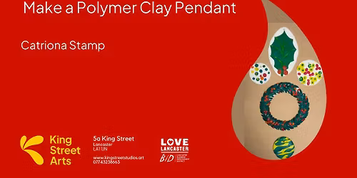 Polymer Clay Workshop: Create Christmas-Inspired Jewelry with Catriona Stamp
