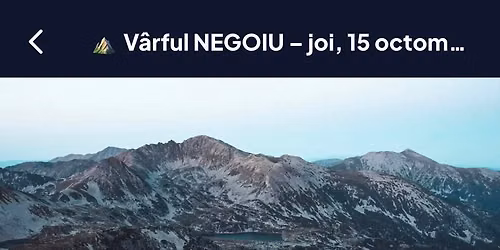 Drume\u021bie V\u00e2rful Negoiu