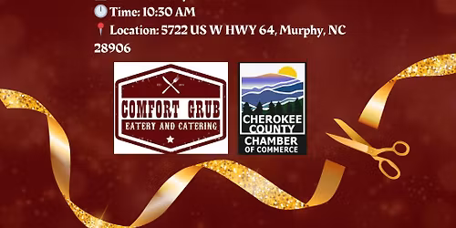 Comfort Grub Ribbon Cutting Ceremony