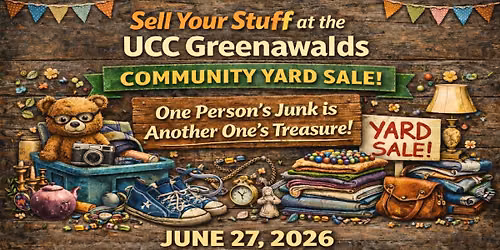 Community Yard Sale at UCCG
