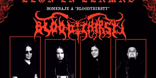 LEON EN LLAMAS 2025 - HOMENAJE A "BLOODTHIRSTY"